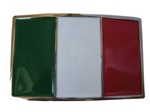 BOUCLE DE CEINTURE DRAPEAU ITALIEN